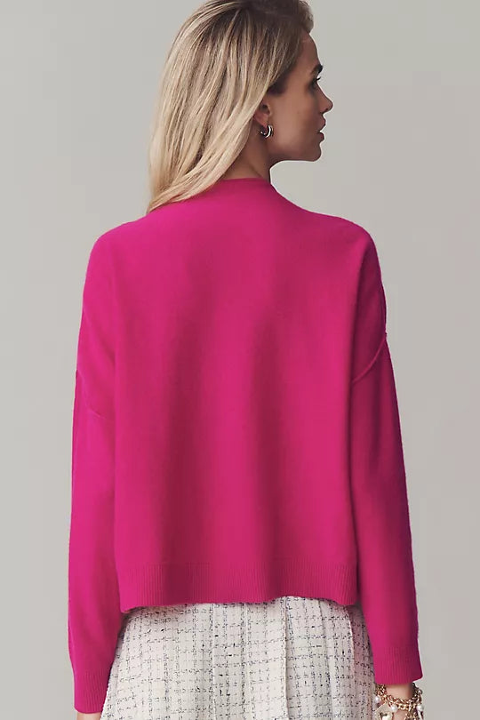 The Alani Cashmere Mock-Neck Sweater