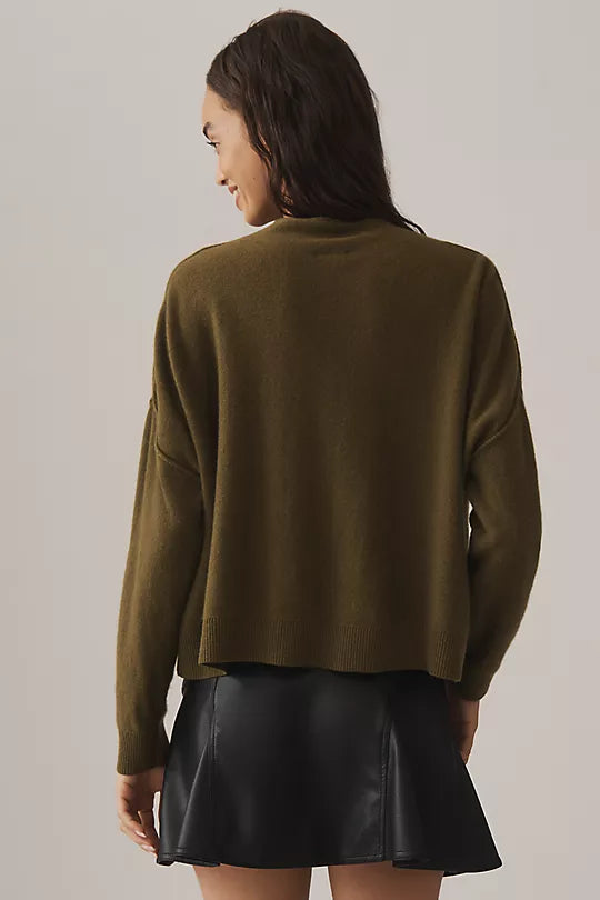 The Alani Cashmere Mock-Neck Sweater